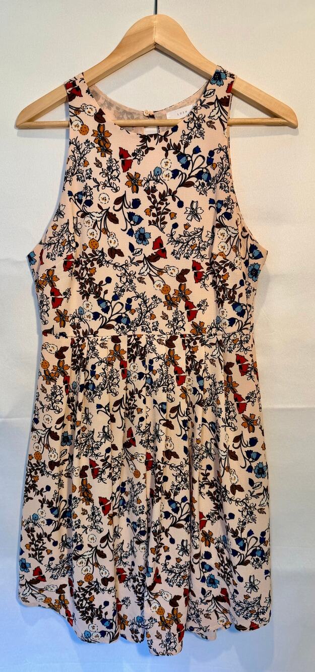 Pink Floral Dress by Lush Ladies Size M